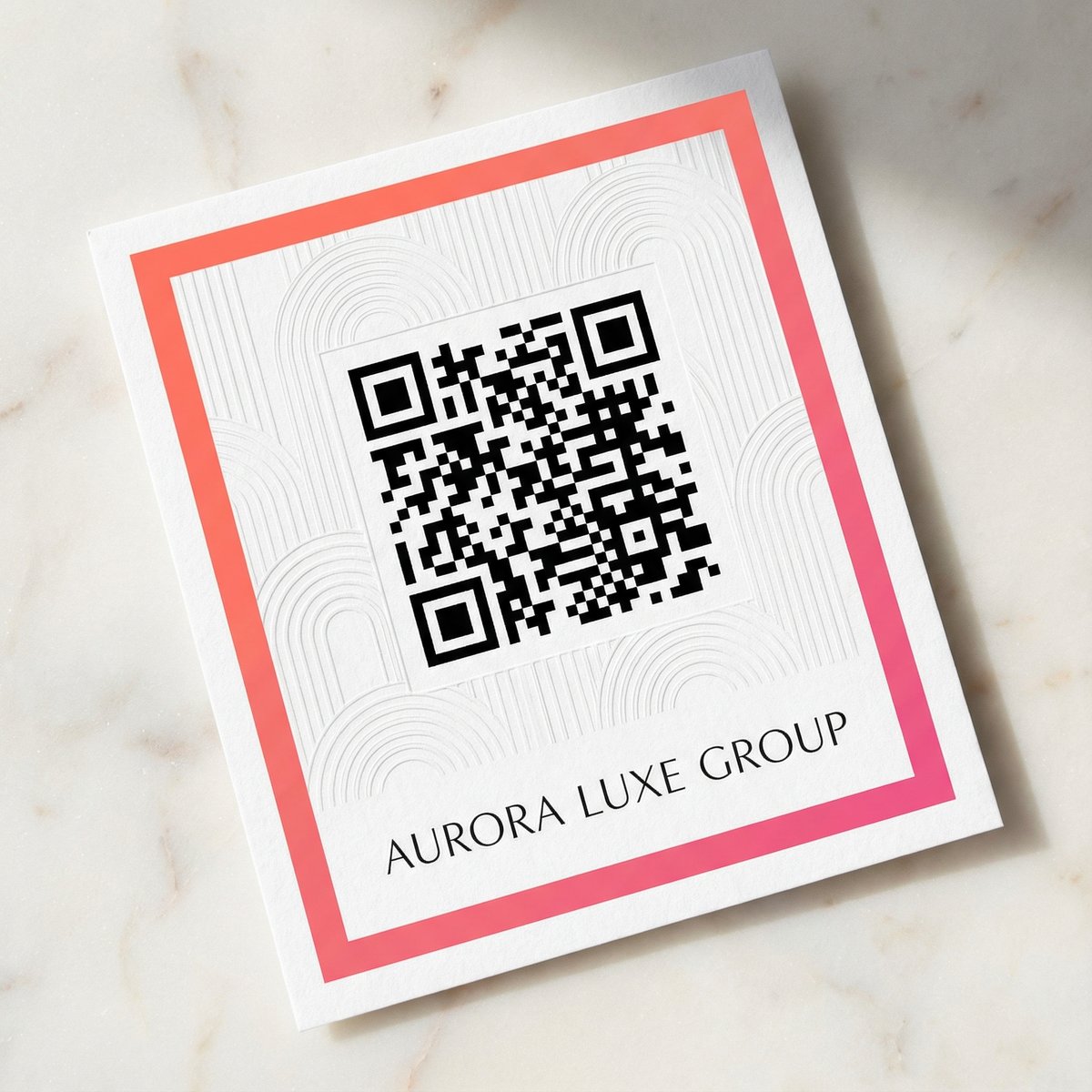 黄色仓库商务二维码